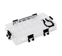 Healifty Plastic Watercolor Box Paint Palette Box Airtight 24 Deep Wells for Watercolor Gouache Oil Painting
