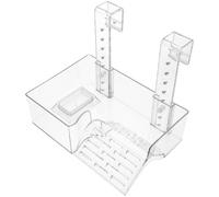 Healifty Platform Installation Hanging Aquatic for Turtle Acrylic Basking with Waterproof Design and Easy Suitable for Resting and Foraging Turtles