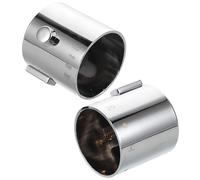Healifty Polished Faucet Handwheel Replacement with Easy Installation and Universal Compatibility 1 Pair for Tap Renovation Plastic Material Suitable for Bathroom Basin Taps Repair