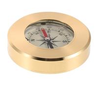 Healifty Portable Brass Nautical Compass with Compact and Lightweight Design, Accurate Directional Guidance for Boating and Outdoor Camping, Timeless Pocket Compass for Hiking