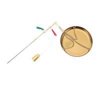 Healifty Portable Copper Traditional Chinese Scale Handheld Old Chinese Herbal Weight for Cooking Baking Medicine Small Business Use