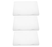 Healifty Portable Document Storage Boxes Quick Content Confirmation 3pcs Pp Material with Elegant Visual Design for Birth Certificate and Important Documents Suitable for Travel and Safe