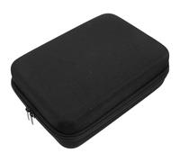 Healifty Portable Eva Game Controller Carrying Case for Next-gen and Classic Consoles, 25x19x8cm Protective Storage Bag for Dual Controllers, Travel Console Organizer Pouch for Gaming