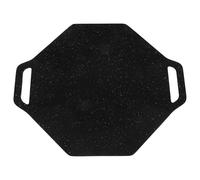 Healifty Portable Nonstick Stainless Steel Grill Pan for Camping and Holidays, Versatile Outdoor Barbecue Pan with Sturdy Non-stick Surface, for Easy Grilling and Cooking