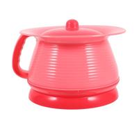 Healifty Portable Toilet Pot with Handle, Plastic Bucket Urinal with Lid, Ergonomic Design and Safe Material, for Toilet Training and Travel
