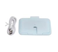 Healifty Portable USB Diaper Wipe Warmer for Home and Vehicle, Compact Wet Tissue Heater with Even Heating, Blue Light Lightweight Baby Wipe Warmer for Travel and Nursery