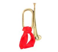 Healifty Professional Alloy Bugle Musical Wind Instrument for Beginners and Students Lightweight Horn with Pleasant Sound for Band Orchestra and