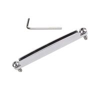 Healifty Professional Guitar Bridge Using Tool for Folk Guitar Adjustable Height and Zinc Alloy Material Silver Bridge Adjustment Pad Accessory and Repair