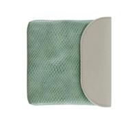 Healifty Pu Leather Snake-Print Coin Wallet Large Capacity Portable Change Holder Storage Pouch for Women Matcha Green