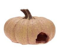 Healifty Pumpkin Cave Decor Reptile Nest Hideout Rest Place for Turtle Gecko Lizard Pet Sleeping Nest in Tank