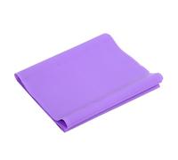 Healifty Purple 1500x150x0.35mm Pilates Resistance Band for Yoga and Strength Training, Elastic Workout Stretch Strap for Physical Therapy and Fitness Exercise