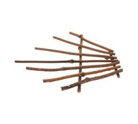Healifty Rattan Frame Finger Shape Branch Ornament Wooden Decorations for Crafts Natural Twig Photo Props for Kindergarten Twigs Branches for DIY Making Accessories Finger Shape Decoration