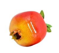 Healifty Realistic Fake Pomegranate Foam Model Artificial Fruit Decoration for Photography Cabinet Furniture Educational Use Home Party Festival Ornament