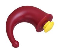 Healifty Red Horn Pot Long Spout for Stuffy Nose Allergy Sinus Irrigation Home Travel Use