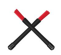 Healifty Red Percussion Instrument Drumstick for Drumset - Jazz Drum Stick, Sturdy Drumset Accessory for Acoustic and Electric Drums, Suitable for Beginners and Professionals