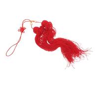 Healifty Red Sword Tassel Pendant Hanging Tassel Decor for Tai Chi Martial Arts Competition Bright Red Decoration