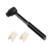 Healifty Replacement Needle and Aluminum Stylus for Turntable Record Players with Cleaning Brush Tip Stylus for Phonograph Vinyl Easy Maintenance and Wide Compatibility for Vinyl Records