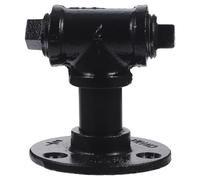 Healifty Retro Industrial Style Iron Art Water Pipe Cabinet Handle, Metal Wardrobe Pull Handle for Home Furniture, Rustic Loft Cabinet Door Pull