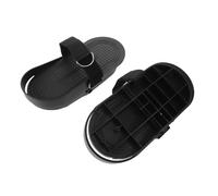 Healifty Rowing Machine Foot Pedals with Quickdetach Mechanism 2pcs Replacement Sturdy Plastic Material and Indoor Exercise Equipment Suitable for Home Fitness and Gym Use Home Fitness Gym