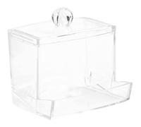 Healifty Rutin Chicken Automatic Feeder Acrylic Pet Breeding Box with Screw Fixing 1pcs Feeding Trough for Poultry Cage Use