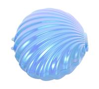 Healifty Shell Candy Box Seashells Mermaids Mini Trinket Tray Seashell Party Favors Sea Party Decoration Seashell Trinket Tray Mini Jewelry Dish Seashell Storage Dish Blue Pp