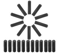 Healifty Shoelace Tips Metal Aglets 50Pcs Replacement for DIY Shoes Backpacks and Clothing Accessories in 5Mm X 20Mm Size