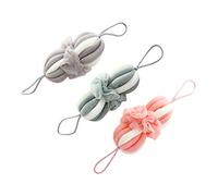 Healifty Shower Puffs 3pcs Long Bath Loofahs Exfoliating Loofahs Sponge Mesh Exfoliating Loofah Back Scrubber Ball Body Bath Shower Sponge Shower Sponge Puff