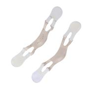 Healifty Silicone Face-lifting Strap Slimming Mask for Facial Contouring, Light Grey Adjustable Beauty Band for Jaw and Chin Support, Suitable for Nighttime Skincare and Teen Facial Care