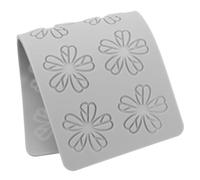 Healifty Silicone Flower Chocolate Mold for Cake Decorating with Sharp Detailed Patterns, Creative Flower Fondant Cake Border Mould for Family Baking Sessions and Professional Use