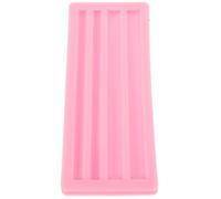 Healifty Silicone Half Round Wax Stick Mold for DIY Candle Making Food-Grade Silicone Candle Wax Molds Set with Large and Small Cavities Suitable for Aromatherapy