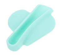 Healifty Silicone Lip Gloss Holder Phone Case with Heart-shaped Adhesive Stand Portable Mint Green Mobile Phone Holder Grip for Lipstick and Lip Balm Women's Multi-functional