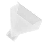 Healifty Silicone Pyramid Mold 1 Inch for Resin Casting Epoxy Resin and Glitter Powder DIY Craft Ornament Mold