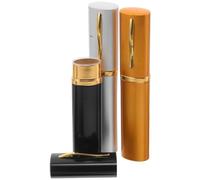 Healifty Silverware Organizer Box 3Pcs with Metal Case and Sealed Lid for Camping Picnic and Portable Pen Holder