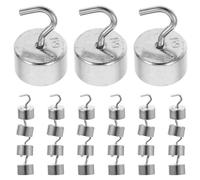 Healifty Slotted Weights 50Pcs 5G with Hook Mass Set Chromium-Plated 250G Total Physics Laboratory Equipment for Mechanics Laboratory Experiments