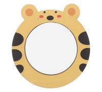 Healifty Small Wooden Mirror for Crafts and Early Education Shatterproof Mirror for Preschool Creative DIY Kit for Classroom and Bath Safe Educational Accessory for Boys