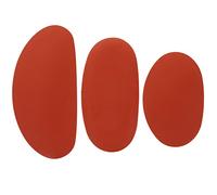 Healifty Soft Rib for Pottery Pottery Clay Soft Tools Shaping Tool for Smooths Shapes 3pcs