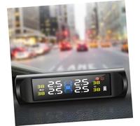 Healifty Solar Energy Tpms Tire Pressure Monitor with High Definition Color Screen Audible Visual Alerts for High Low Pressure and Temperature Design for Cars and Trucks