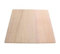 Healifty Solid Wood Storage Rack Unfinished Wooden Board for DIY Wood Shelf Partition for Office Furniture Craft Project