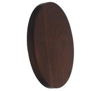 Healifty Solid Wooden Model Statue Risers Base for Miniatures Action Figures 3.5x3.5x1.2inch Coffee Color Stylish Versatile Placement Easy to Clean Collectibles Display for Collection