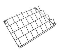 Healifty Spool Stand Thread Holder Iron Black Wall-Mounted 32 Spools Sewing Embroidery Rack