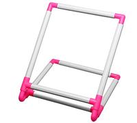 Healifty Square Tool Cross Stand Floor Holder Embroidery Hoop Embroidery Stand Desktop Cross Embroidery Tapestry Frame for DIY Desktop Craft Quilling Tool