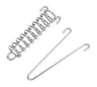 Healifty Stainless Steel Dog Leash Spring Shock Absorbing Tension Spring for Pet Leash Use Dog Tie Out