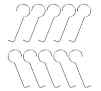 Healifty Stainless Steel Floor Drain Lifting Hooks 10pcs for Drain Covers