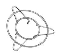 Healifty Stainless Steel Gas Stove Rack Skid Resistance and Stable Structure Design, Sturdy Pan Holder Stand for Wok and Stove in Kitchen, for Family and Friends Cooking