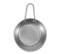Healifty Stainless Steel Korean Traditional Camp Cup Round Rice Bowl | Retro Korean Style, Compact Packing, for Campers, Side Dishes, Bbq Cookouts, Outdoor Cooking