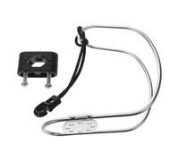 Healifty Stainless Steel Lifebuoy Ring Holder, Marine Horseshoe Bracket, Circular Boat Hardware, Secure Ring Support with Easy Installation for Boats and Yacht Accessories