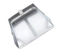 Healifty Stainless Steel Mini Desktop Dustpan for Kitchen Cleaning, Small Tabletop Garbage Shovel, Compact Silver Dust Bin for Household Waste Management