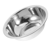 Healifty Stainless Steel Multi-function Foot Soak Basin 29cm Thick Sturdy Tub for Home Washing Face Laundry Portable Foot Bath Suitable for Personal Care and Spa