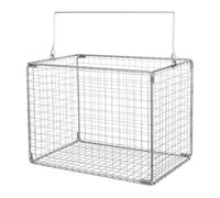 Healifty Stainless Steel Strainer Basket Metal Parts Washing Basket Resisting Deformation Efficient Ultrasonic Cleaning Silver Finish Suitable for Research Development Applications