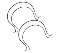 Healifty Stainless Steel Teapot Replacement Handle Practical and Convenient Design 4pcs for Ceramic Pot and Pottery Tea Pots for Teamaking and Kitchen Accessories